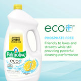 Eco Gel Dishwasher Detergent, Lemon Splash - 75 fluid ounce