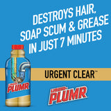 Urgent Clear, our fastest clog remover, 17 Ounces